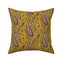 Mustard Provence Paisley