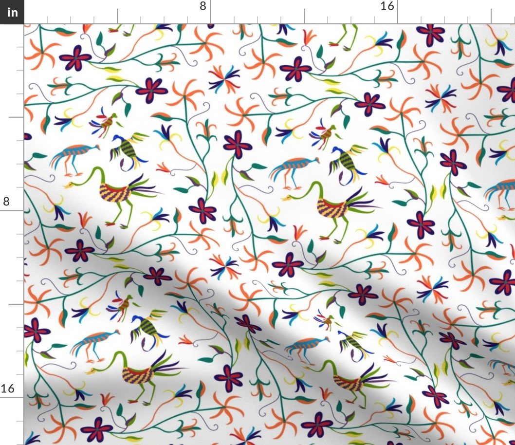 Otomi Birds_white