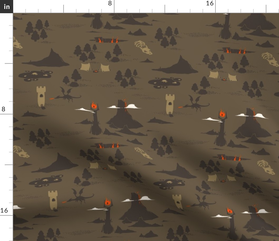 RPG Mt Doom and the Wastelands