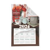 2024 Community Coffee Calendar Towel