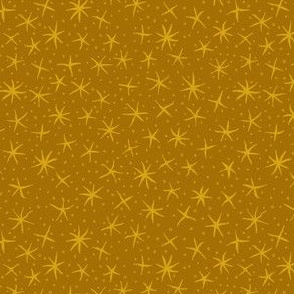 stellate whimsy - dark golden aspen