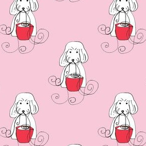 Spoodle Noodle Pink Red