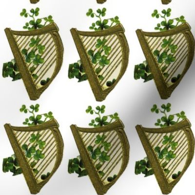 irish_harp_and_shamrock