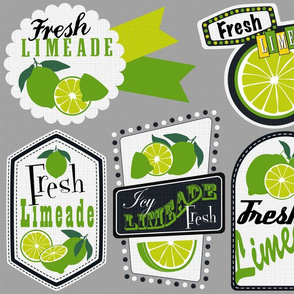 Julie's Limeade Labels