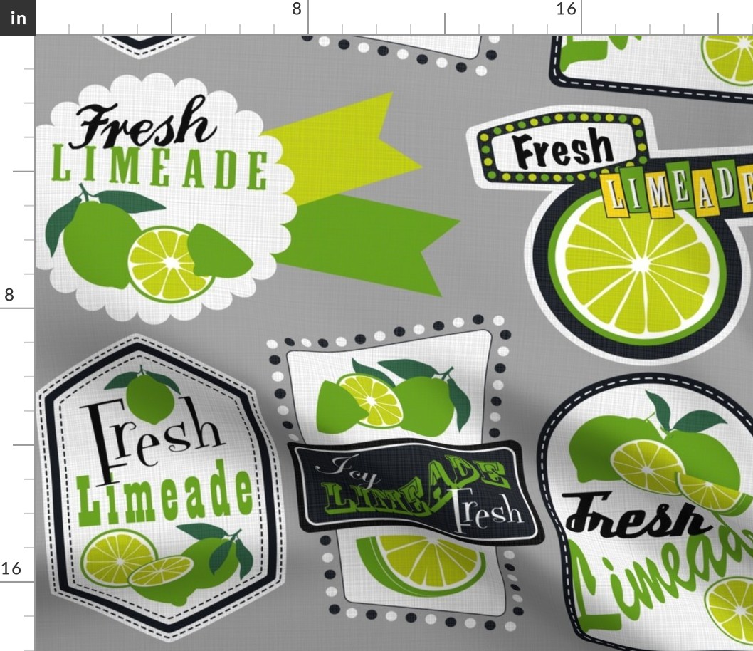 Julie's Limeade Labels