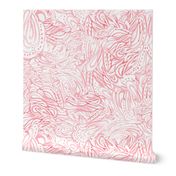 Wavy Paisley in Pink