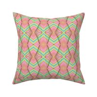 Zigzag Pastel Rainbow, Pink