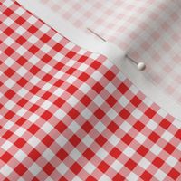 red gingham