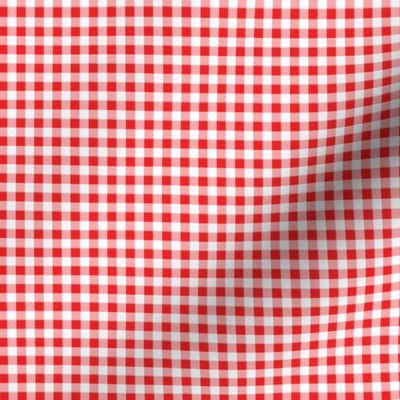 red gingham