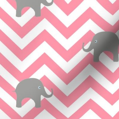 Baby Elephants in Cotton Candy