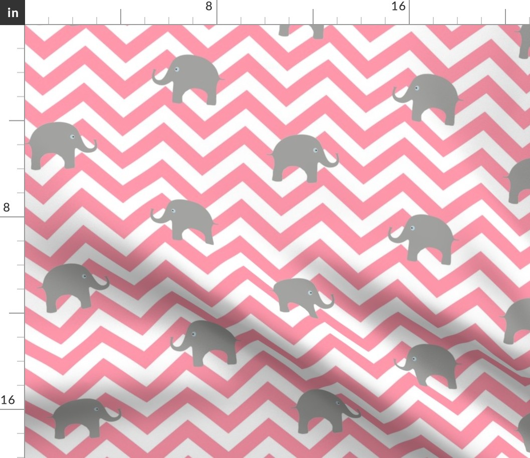 Baby Elephants in Cotton Candy