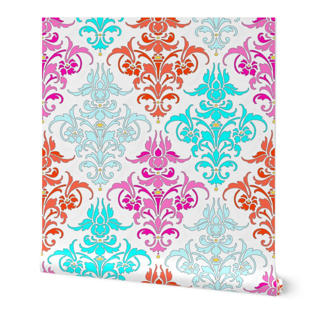 Bright and Early Damask