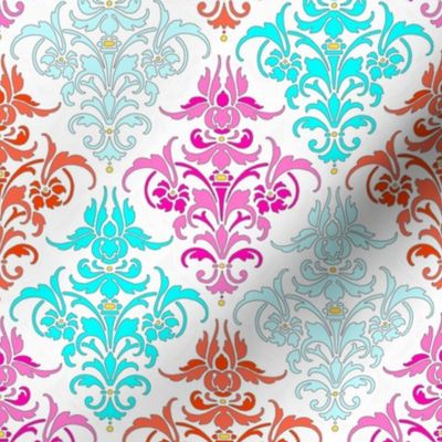 Bright and Early Damask