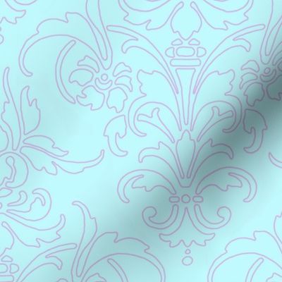 Borrow Your Outline Damask