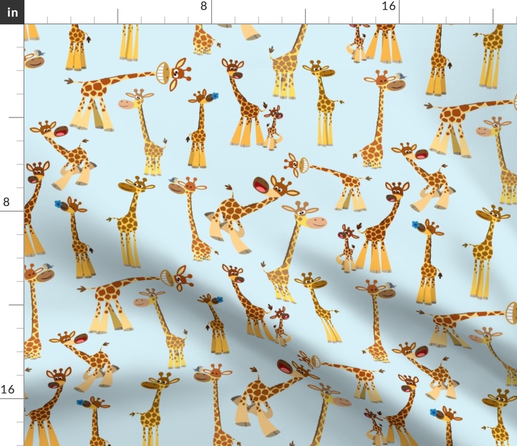 Cute Cartoon Giraffes by Cheerful Madness!!