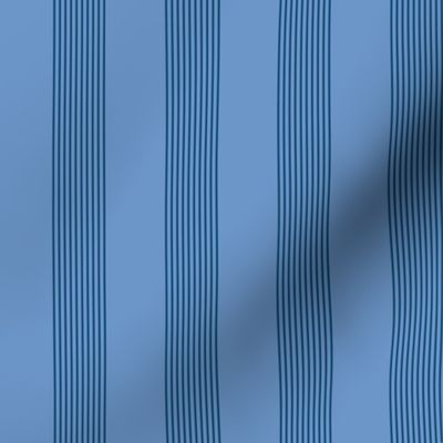 blue twilight stripes