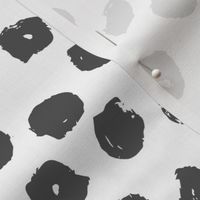 dots // dot fabric charcoal grey dot fabric andrea lauren design