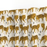 Tiger fabric // nursery baby andrea lauren design 