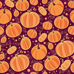 Vibrant Pumpkins