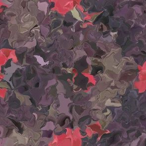 Autumn Flame and Hibiscus Brown in Fractals