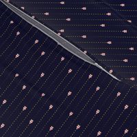 Space Shooter Pinstripe Navy