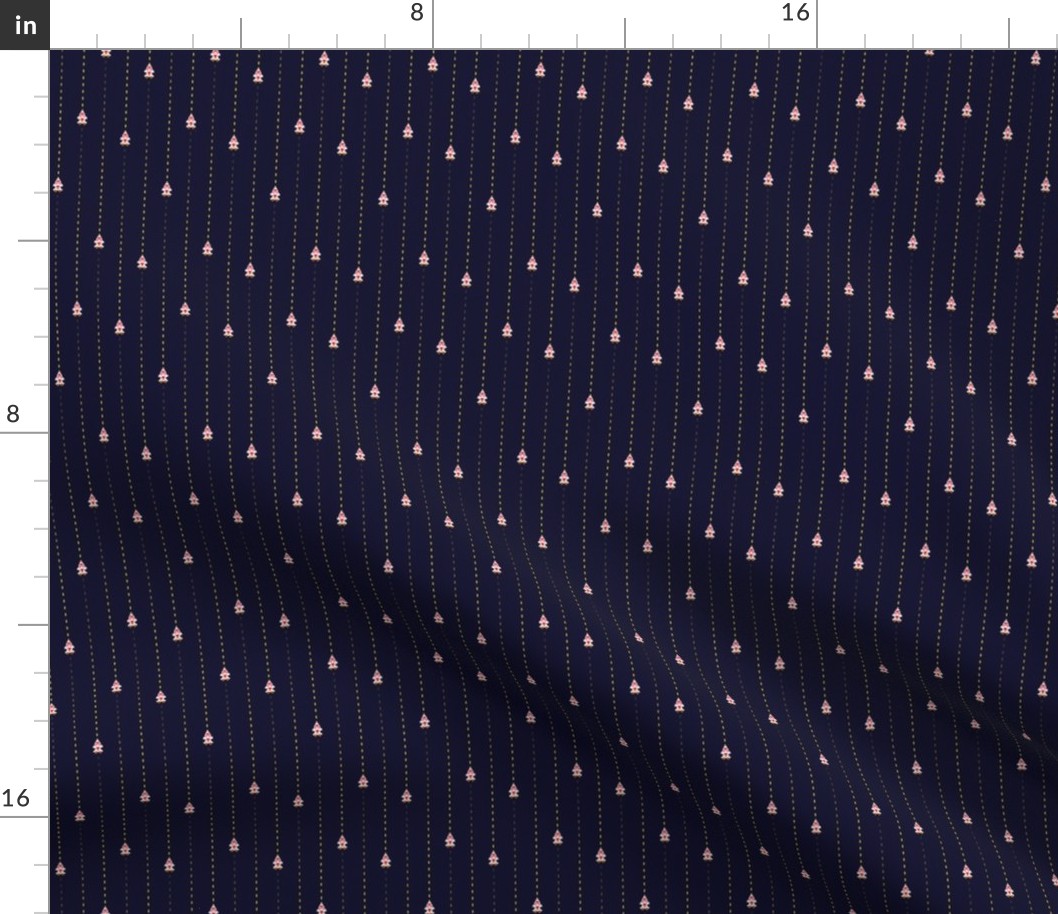 Space Shooter Pinstripe Navy