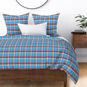 blue red Lumberjack Plaid checks tartan