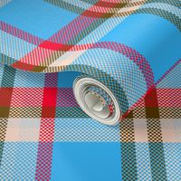 blue red Lumberjack Plaid checks tartan