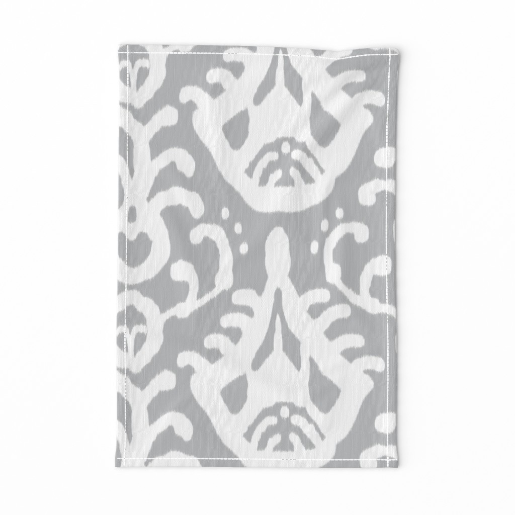 Gray Ikat