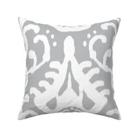 Gray Ikat