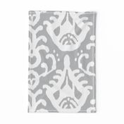 Gray Ikat