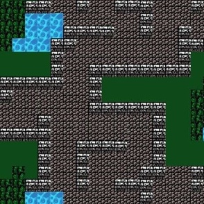 Fantasy Dungeon Adventure Map