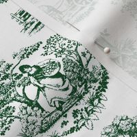 Countryside toile Green