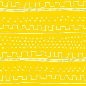 Horizontal Yellow Stripe