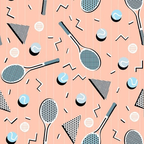 80s Tennis Lesson - Blush by Andrea Lauren