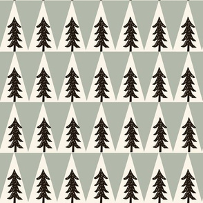 trees // forest woodland camping triangles boys room outdoors 