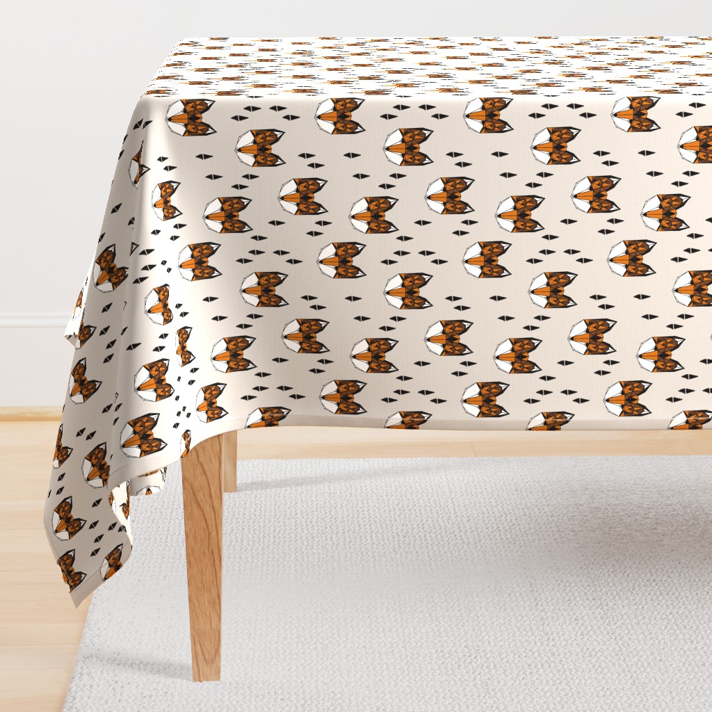 fox // geometric fox head kids baby nursery trendy kids grey baby boy gender neutral fox design for kids