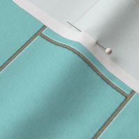 subway tile - robins egg blue