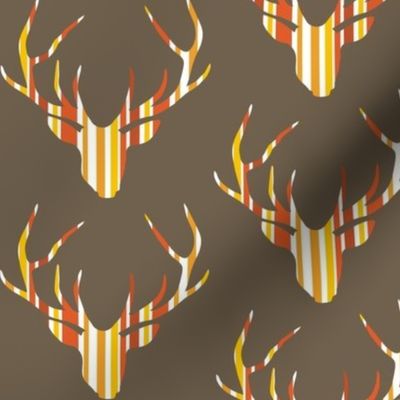 Deerhead Orange Stripes