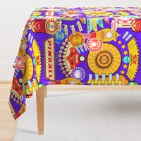 Pinball Wizard in Violet - LARGE
