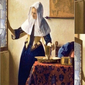 Young Woman With A Water Pitcher