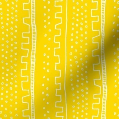 Vertical Lemon Stripe