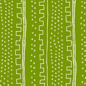 Vertical Green Stripe