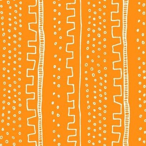 Vertical Orange Stripe