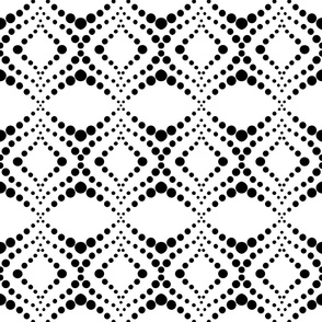 Moroccan Tiles in Black and White