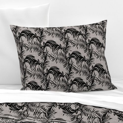 Tropical Palm (black grey)