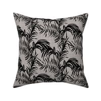 Tropical Palm (black grey)