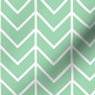 seafoam chevron