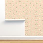 blush gold chevron large