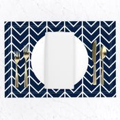 navy chevron